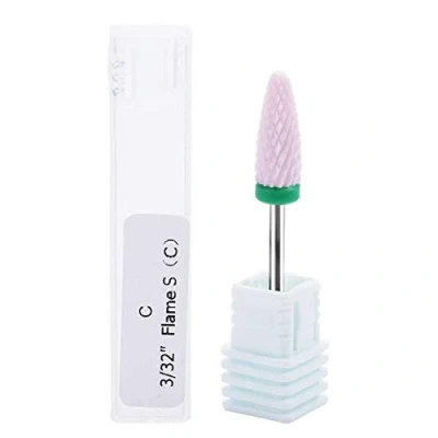 Image of Nail shop professional polisher, Manicure tool, 5 Types Ceramic Cylinder Shape Grinding Head Drill Bit for Polishing Tools(04#)