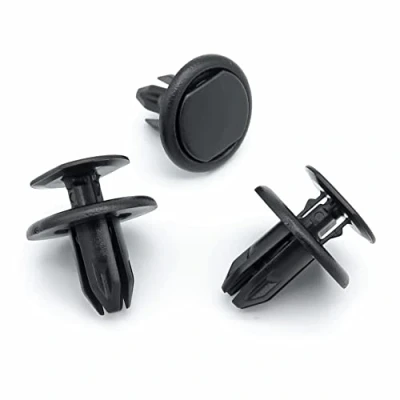 Image of VVO Fasteners Black Plastic Side Skirt, Sill Moulding Cover Trim Clips for Mazda MX 5, (Pack of 10)