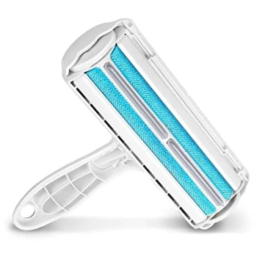 Image of Albert Austin Pet Hair Remover Roller Reusable Animal Removal Brush for Dogs and Cats Grooming Collector Easy to Clean Fur from Sofa Carpet Furniture Bedding Rugs Stairs