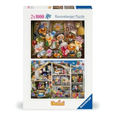 Image of Ravensburger 12000341 Gelinis 2x 1000 pieces jigsaw Puzzle for adults and kids age 14 years up,