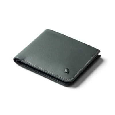 Image of Bellroy Hide &amp; Seek, Slim Leather Wallet, RFID Editions Available (Max. 12 Cards and Cash) Everglade