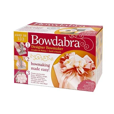 Image of Darice Bowdabra Bowmaker Tool, Grey, Standard (Packaging May Vary)