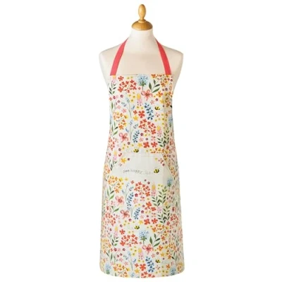 Image of Cooksmart BEE HAPPY 100% cotton Apron