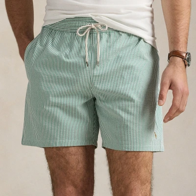 Image of Polo Ralph Lauren Traveler Classic SWIM Trunk Swimming shorts, Men&#039;s, Size: Small, Raft green