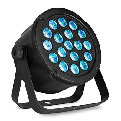 Image of BeamZ SlimPar45 LED Slim Par Can 45 Uplighter DMX Control RGB Light Mixing Stage Event Lighting