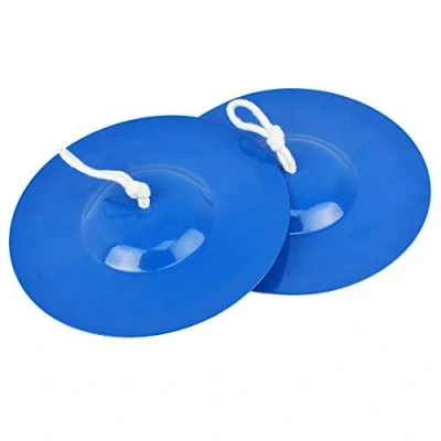 Image of A Star 8 Inch Metal Cymbals Blue