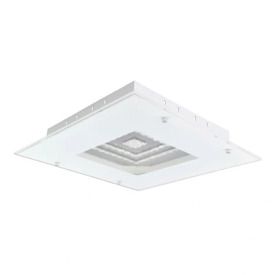 Image of Bangkok LED Decorative Flush Ceiling Light White 3000K