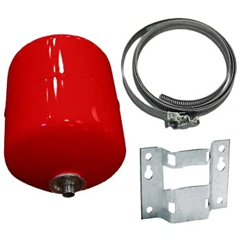 Image of 18 Litre Varem Extravarem Heating Expansion Vessel Red with Bracket