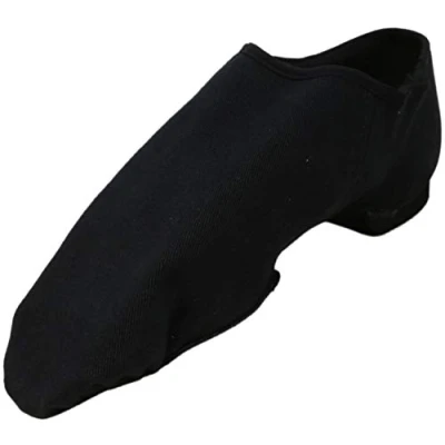 Image of Bloch Dance Women&#039;s Phantom Stretch Canvas Split Sole Jazz Shoe, Black, 6.5 UK
