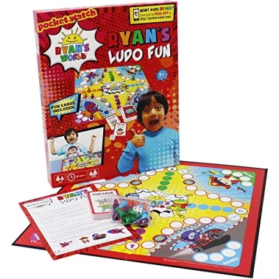 Image of RYAN&#039;S WORLD 71751 Ludo, Multi Colour