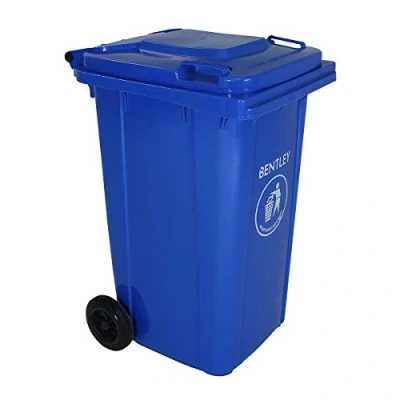 Image of Charles Bentley 240 Litre Blue Wheelie Bin
