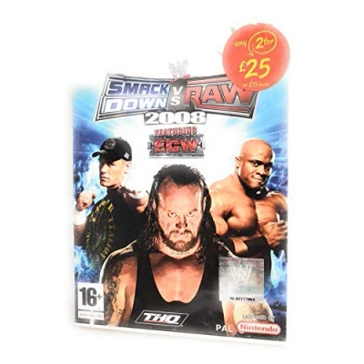 Image of SmackDown Vs Raw 2008 (Wii)