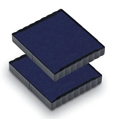 Image of Trodat Replacement Ink Pads 6/4924 Pack of 2 Blue For The Printy 4924, 4940, 4724 and 4740