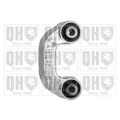 Image of 8D0411317D Anti roll bar link QUINTON HAZELL QLS3237S 90mm Premium Kit+ with fastening material AUDI: A4 B5 Avant, A6 C5 Saloon