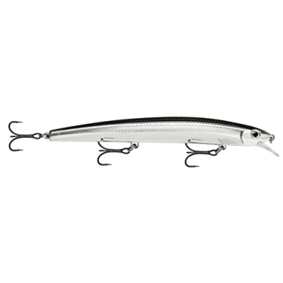 Image of Rapala MaxRap Aerodynamic Body Sea Fishing Lure 0.3 to 0.9 m 11 cm/13 g Made in Estonia Live Pejerrey Unisex Adult Multi Coloured Standard
