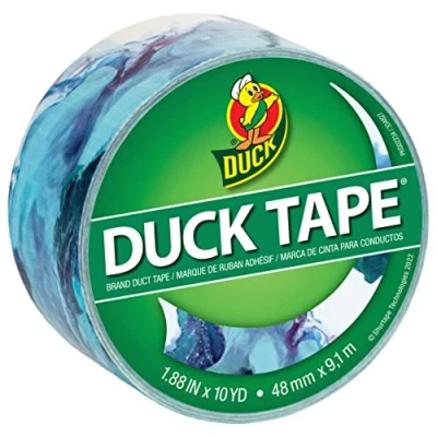 Image of Duck Brand Duct Tape Multicolor Marbling 1.88in x 10 yd.