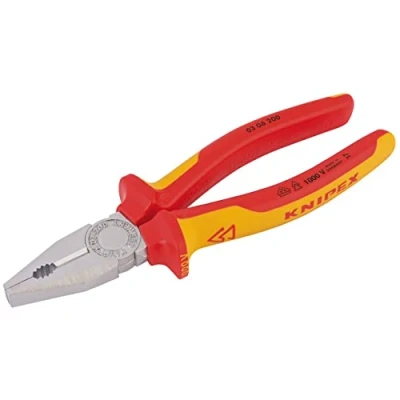 Image of Knipex 81212 200mm Fully Insulated Combination Pliers