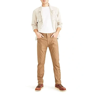 Image of Dockers Men&#039;s T2 Jean Cut Pants, Otter, 36W 34L UK