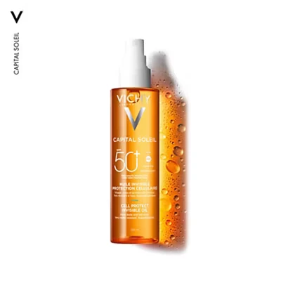 Image of Vichy Capital Soleil CELL PROTECT OIL SPF50+