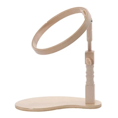 Image of Elbesee 20 cm Wood Hoop seat Frame 8&quot;, Brown, 34 x 30 22