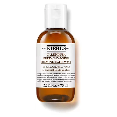 Image of Kiehl&#039;s Calendula Deep Cleansing Foaming Face Wash 75ml