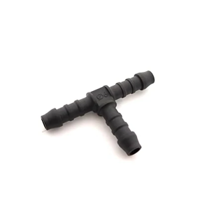 Image of 2x Hose Tube Pipe 3 way T Piece Splitter Connector 6mm Joiner Air Fuel Water FREE FIRST CLASS UK POSTAGE!