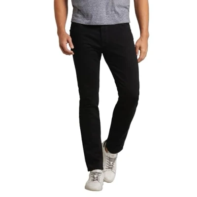 Image of bugatti Men&#039;s Loose Fit Jeans, Black, 38W / 32L