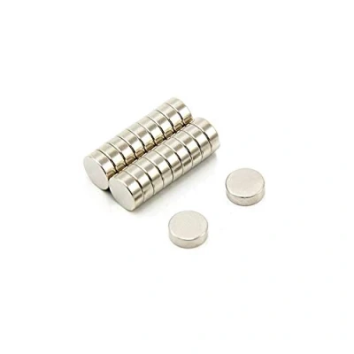 Image of Samarium Cobalt Magnet for Motors, Electric Turbo Machinery and Sensors 9mm dia x 3mm thick 1kg Pull Pack of 20