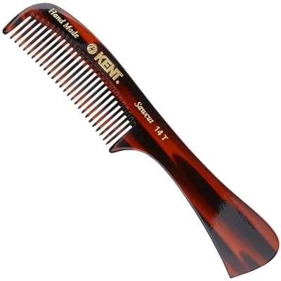 Image of Kent Brushes Handmade Combs Range Medium Rake Comb for Women