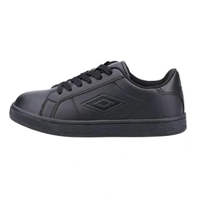 Image of Umbro Childrens Unisex Medway V Lace up Shoe Junior Black Size UK 3 Infant
