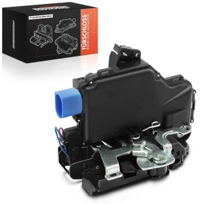 Image of Frankberg Door Lock Actuator Front Left Passenger Side Compatible with Fabia I 6Y2 Hatchback 2000 2007 Polo 9N_ 2001 2009 Ibiza MK IV 2002 2008 Replace# 3B1837015AQ