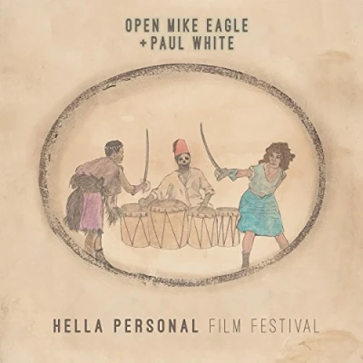 Image of Open Mike Eagle Hella Personal Film Festival Cream &amp; Blush Smash vinyl 2016 USA LP MMG 00079 1