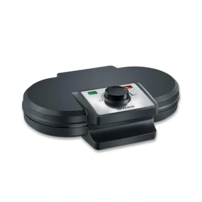 Image of Severin Double Waffle Maker with 1200 W of Power WA 2106, Black