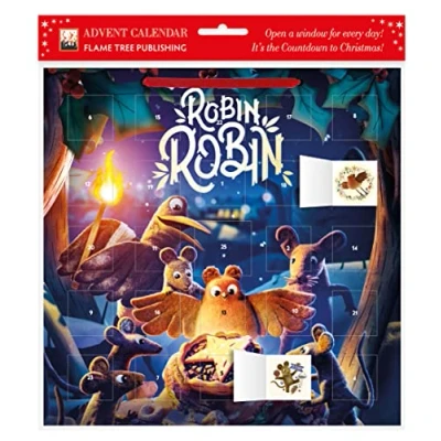 Image of Aardman: Robin Advent Calendar (with stickers)
