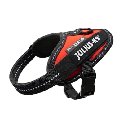 Image of Julius K9, 16IDC R B1, IDC Powerharness, dog harness, Size: Baby 1, Red