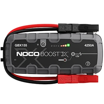 Image of NOCO Boost X GBX155 4250A UltraSafe Car Jump Starter, Starter Power Pack, 12V Battery Booster, Portable Powerbank Charger, and Leads for up to 10.0 Liter Petrol 8.0 Diesel Engines