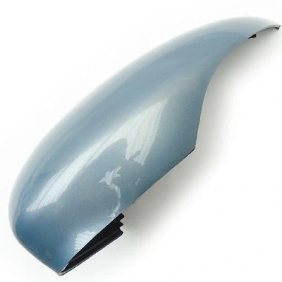 Image of UNDERGROUND PARTS Avalon Blue Door Wing Mirror Cover Cap Left Passenger Side for Ford Fiesta mk7