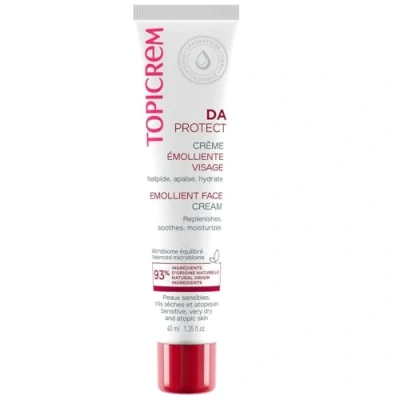Image of Topicrem DA PROTECT Emollient Face Cream 40ml