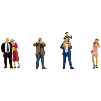 Image of Noch 45864 Wedding Guests, Multi Colour