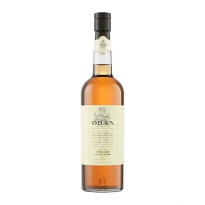 Image of Oban 14 Years Old Single Malt Scotch Whisky 43% Vol 70cl Orange Sea Salt &amp; Mandarin Scottish With Sweetness Smoky Dryness Full Bodied