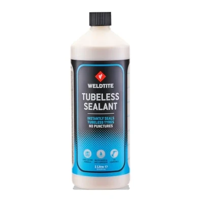 Image of WELDTITE TWELDTITE Tubeless Tyre Repair Kits for Bikes ubeless (1L Sealant)