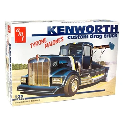 Image of AMT AMT1157 1:25 Bandag Bandit Tyrone Malone&#039;s Kenworth Drag Truck Â