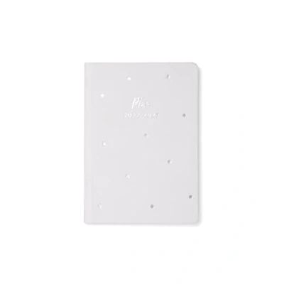Image of Letts of London A6 Dots Week to View 22.23 Academic Diary Silver Grey (23 031705)
