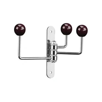 Image of Premier Housewares 3 Hook Wall Hanger Purple