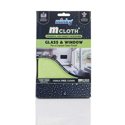 Image of Minky M Microfibre Cleaning Cloth for Glass and Windows