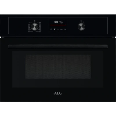 Image of AEG 3000 CombiQuick KMX365060B Built in Combination Microwave Black, Black