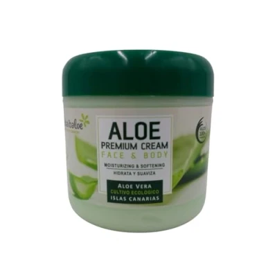 Image of TABAIBA Tabaibaloe Premium Face and Body Cream, Aloe Vera, 1200 millilitre x 4 Units