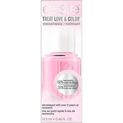 Image of Essie Treatments Treat Love &amp; Color Strengthener Power Punch Pink 13.5 mL / 0.46 oz