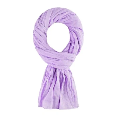 Image of ALLEE DU FOULARD Cheche, Scarf, Shawl Premium 100% Cotton Size 200 x 110 cm Women and Men Over 50 Plain Colours, parma,