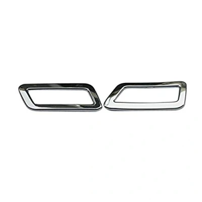 Image of KUST for Qashqai J11 2014 2015 2016 2017 2018 2019 2020 Car Accessories Front Upper Air Vent Outlet Cover Trim Sticker ABS Polish 2PCS AC Frame